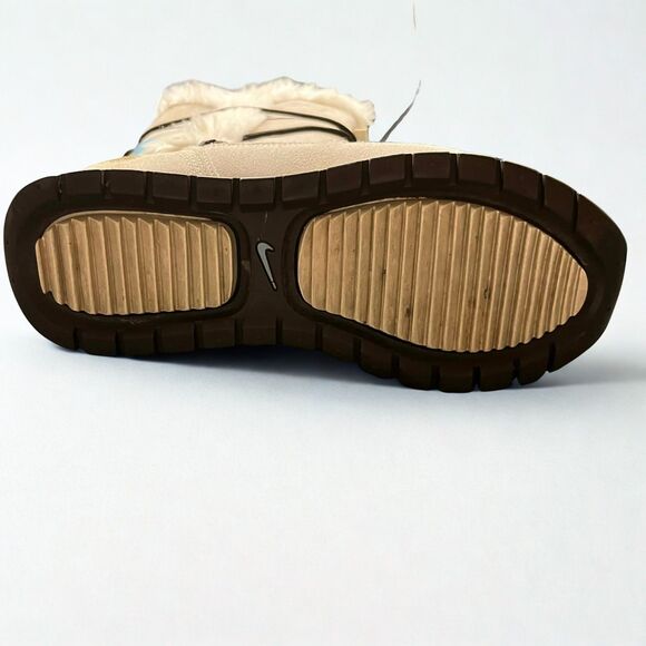 Vintage Nike Winter Boots Women 10 Y2K Fur Lined Suede Snow Boot 311959-172 - Picture 7 of 8